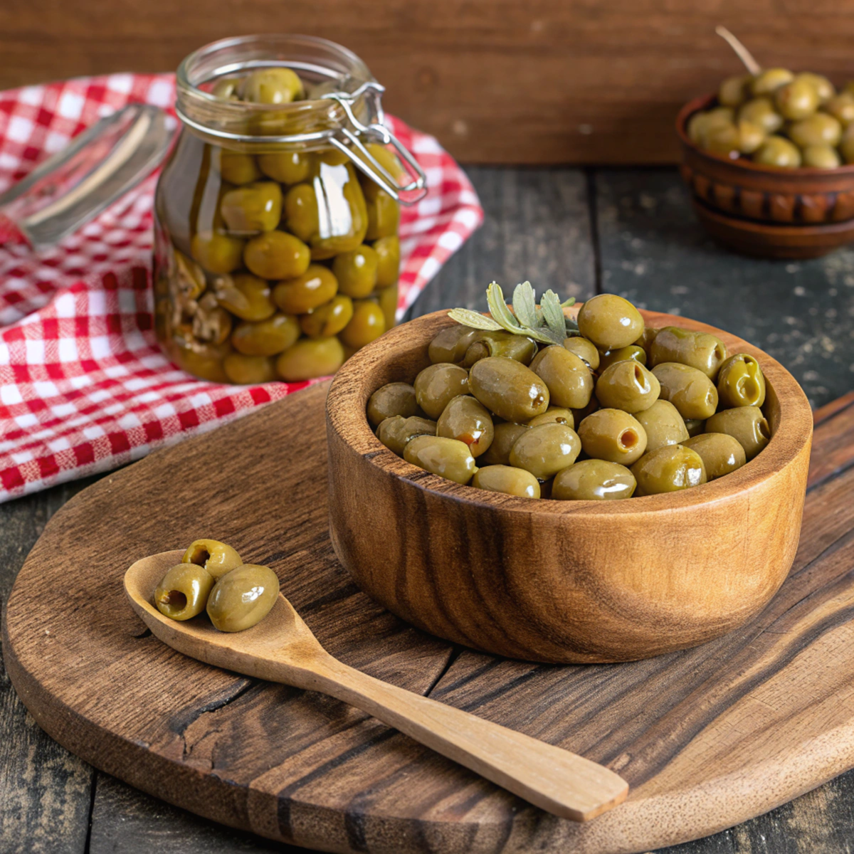 Antep Yeşil Zeytin Çekirdeksiz